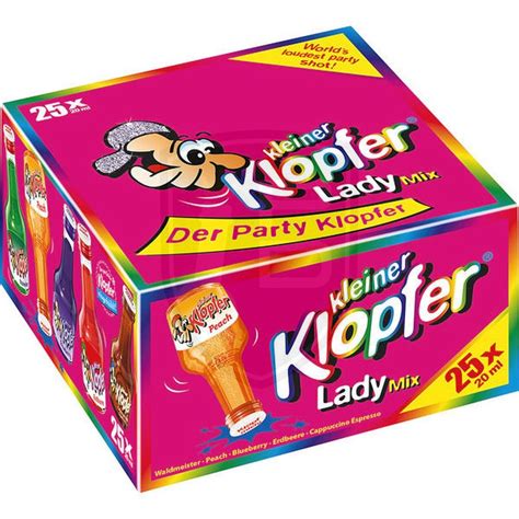 Kleiner Klopfer Lady Mix 25 X 2cl Party Shot 15 17 Vol