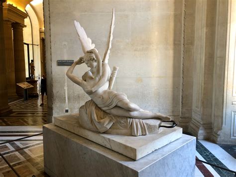 It represents the god cupid in the height of love and tenderness, immediately after awake. A One Day Guide to the Louvre Museum | YAYPARIS