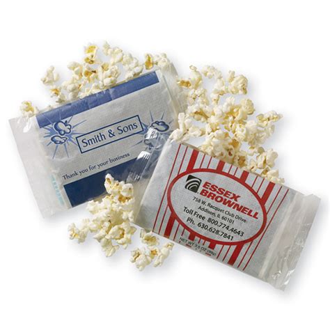 Promotional Personalized Microwave Popcorn Bag Customized