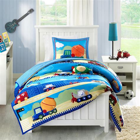 Each piece provides additional functionality to a bed alone and complements the comfort and style available in our selections of teen full beds. Transportation Bedding Full Size | amulette