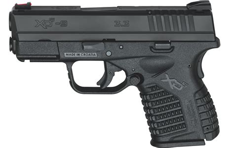 Springfield Xds 33 Single Stack 9mm Black Essentials Package