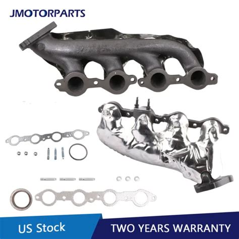 Pair Left Right Exhaust Manifold For Chevy Silverado Tahoe Gmc Sierra