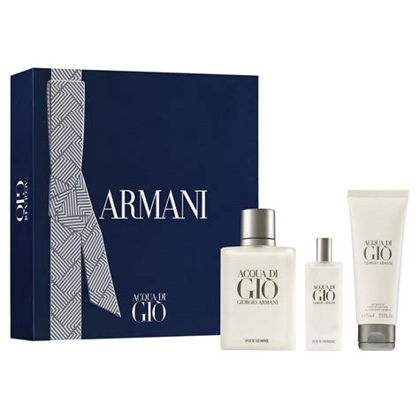Total Imagen Giorgio Armani Gift Set For Him Abzlocal Mx