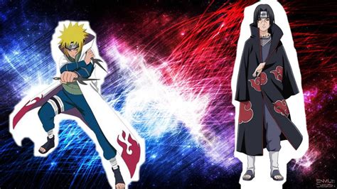 Itachi Vs Minato Epic Battle Roblox Anime Battle Arena Aba Youtube