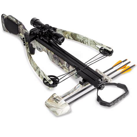 Xtremepowerus Reverse Draw Crossbow 175 Lbs 320 Fps Hunting Equipment