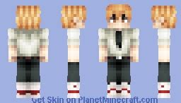 Denji Chainsaw Man Minecraft Skin