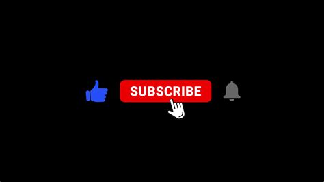 animated hand cursor clicking subscribe button like and bell icon 11429796 stock video at vecteezy