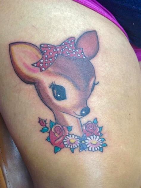 Dottie Deer Tattoo Fawn Tattoo True Tattoo