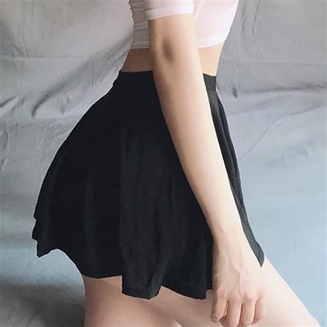 Cheap Women S Sexy Lingerie Pleated Mini Skirt Transparent Sheer A Line See Through Nightwear