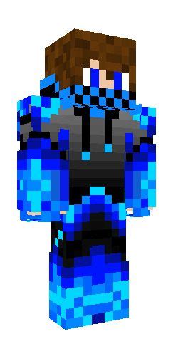 Blue Creeper Boy Edit V2 Improved Minecraft Skins Blue Minecraft