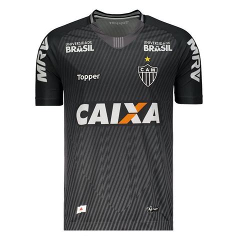 Atletico mineiro looks like a real force that will surely fight to the end for the title in brasileiro serie a. Camisa Topper Atlético Mineiro Goleiro I 2018 Cinza ...
