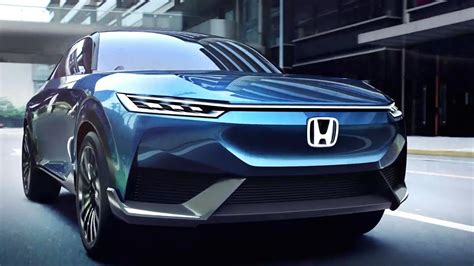The sweeping dashboard screen design might make tesla owners envious. All-New Honda SUV e Concept Electric Car (2022) - YouTube