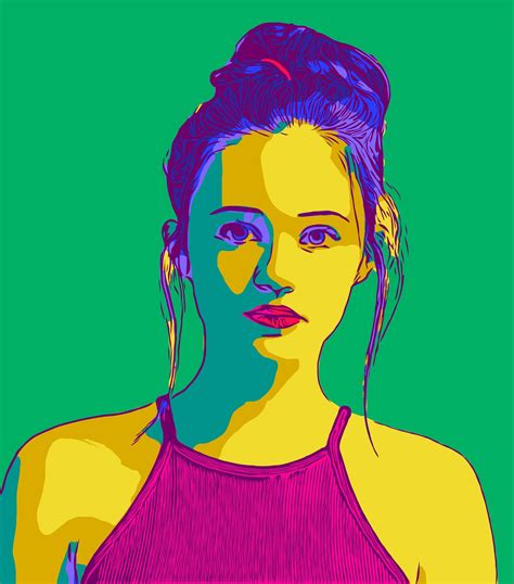 Custom Pop Art Portrait From Your Photo Please Read Listing Etsy