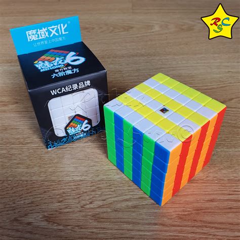 Meilong 6x6 Cubo Rubik Moyu Mofang Jiaoshi Profesional Original Veloci