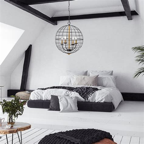 Bring privacy, insulation and style to your home with the home decorators collection white light filtering and blackout cellular shades, which are. Home Decorators Collection 4 Light ORB Cage Pendant | The ...