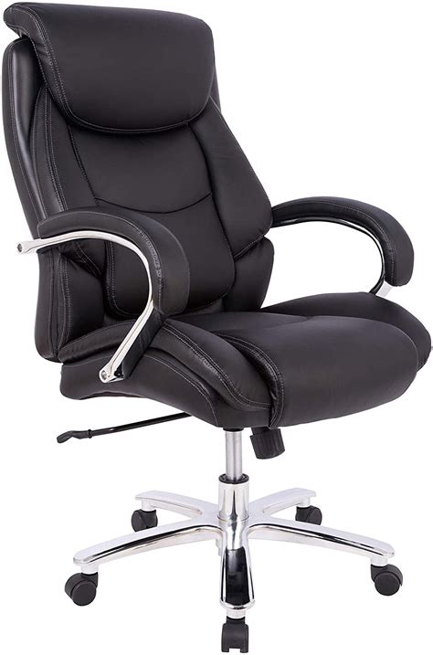 Big And Tall Executive Office Desk Chair Adjustable With Armrest 500