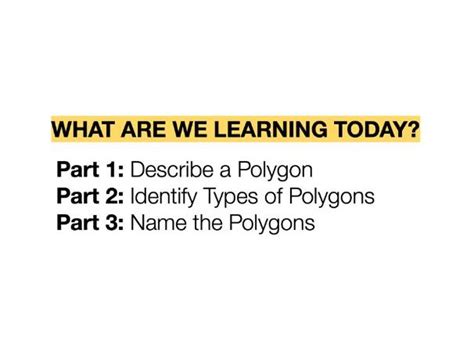 Introduction To Polygons Teaching Resources