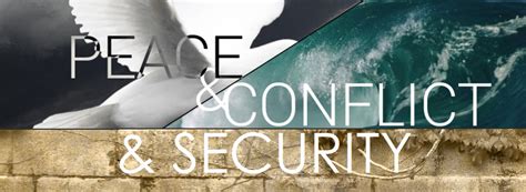 Peace Conflict And Security Certificate College Of Arts And