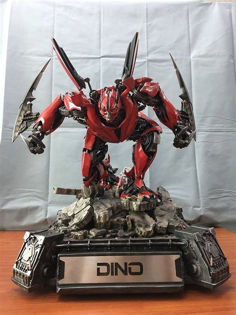 Matrix Studio Transformers Dark Of The Moon Autobot Dino Statue