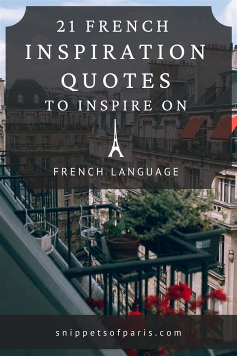 54 French Inspirational Quotes Proverbs To Motivate And Enjoy With