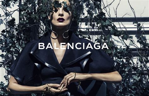 AD Campaign: Balenciaga Spring/Summer 2014: Daria Werbowy by Steven Klein
