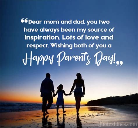 Happy Parents Day Quotes Wishes And Images Quoteslines