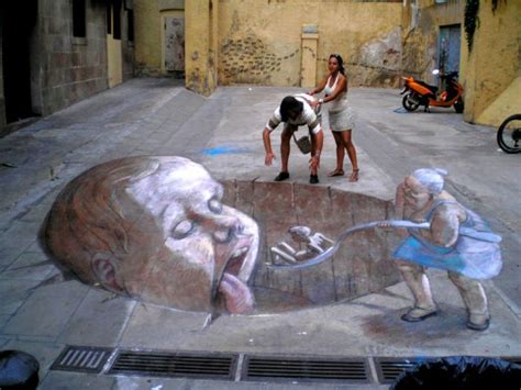 Amazing 3d Street Art Illusions New ~ Alpin Funny Picture 3d