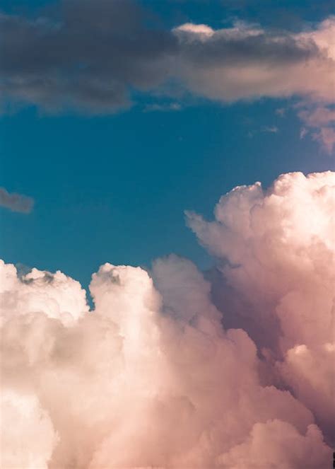 Background Soft White Cloud Aesthetic