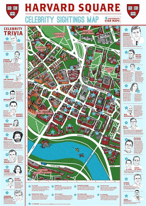 Harvard University Campus Map 2022