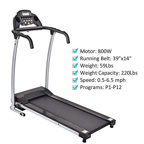 Gymax Electric Motorized Power Fitness Foldable 800w Treadmill Review