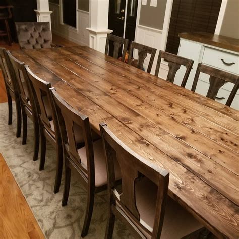 Rustic Farmhouse Dining Tables Home Decoration