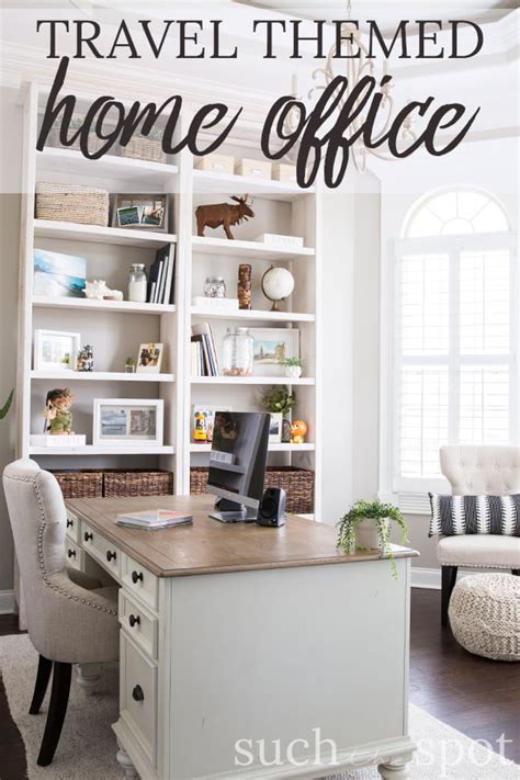 Maybe you would like to learn more about one of these? Travel Themed Home Office | Ideas for Creating a ...