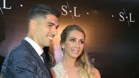 By by iain strachan after scoring in his 100th uruguay game to secure fifa world cup progression, luis suarez revealed his. Luis Suarez and wife renew wedding vows | AFP - YouTube