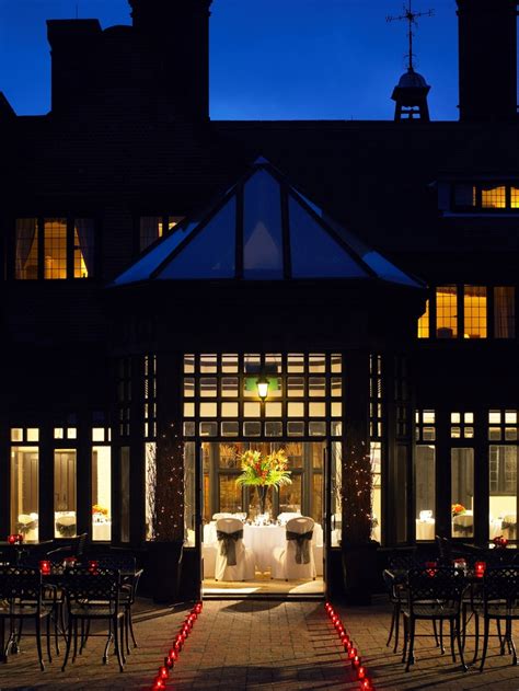 Conservatory At Hanbury Manor Castle Hotel Country House Hotels