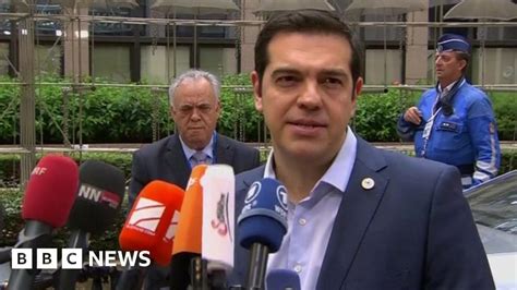 Greek Debt Crisis Pm Tsipras Ready For Compromise Bbc News
