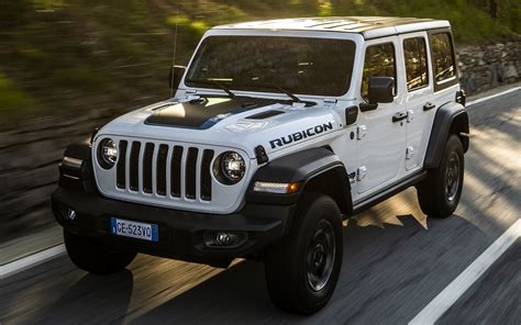 2021 Jeep Wrangler Unlimited Plug In Hybrid Rubicon Eu Wallpapers