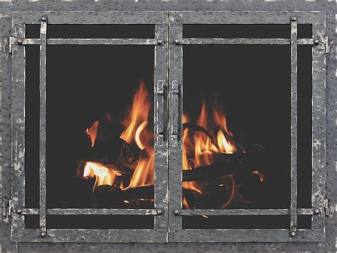 Stoll Rustic Fireplace Doors Kegerreis Stove