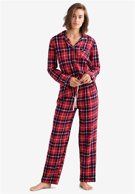 Plaid Flannel Pajama Set Flannel Pajama Sets Pajamas Flannel Pajamas