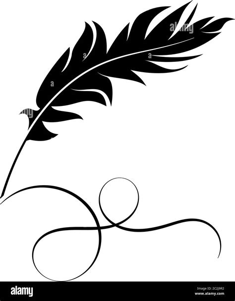 Quill Icon Quill Vector Art Illustration Stock Vector Image And Art Alamy