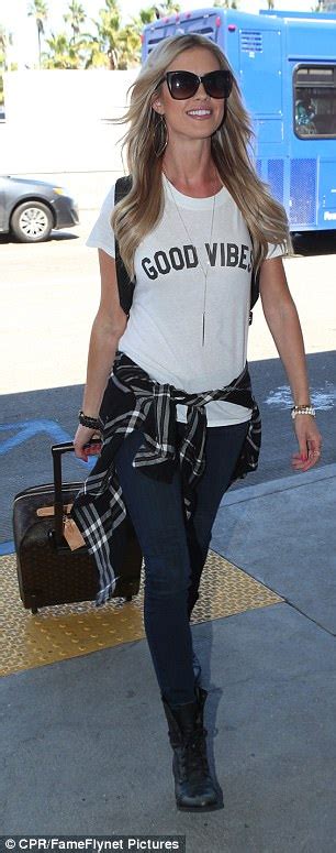 Christina El Moussa Sends A Positive Message While At Lax Daily Mail
