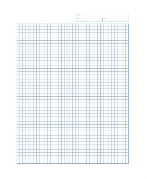 Free 8 Printable Graph Paper Samples In Pdf Ms Word