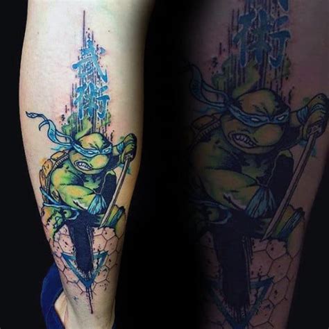 Details More Than Traditional Ninja Turtle Tattoo In Cdgdbentre
