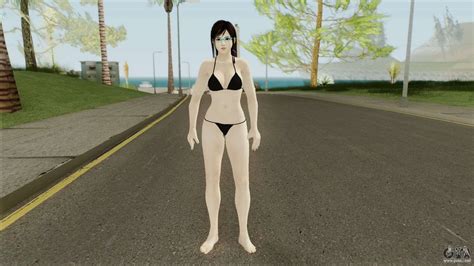 Kokoro Bikini With Glasses Hq For Gta San Andreas