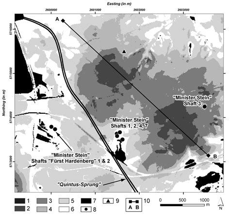 Quantification Of Mining Subsidence In The Ruhr District Germany