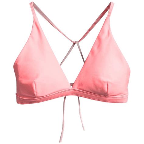 Casall Triangle Bikini Top Pink Dressinn