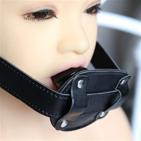 Mouth Straps On Dildo Anal Plug Open Mouth Ball Gags Bondage Restraints