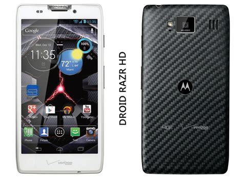 Motorola Unveils Droid Razr Hd Droid Razr Maxx Hd In New York