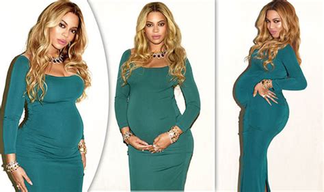 Beyonce Flaunts Her Pregnancy Curves As She Showcases Blossoming Bump