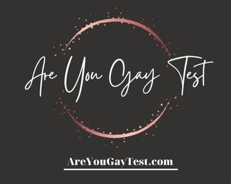 Discover Your True Self Gay Test And Am I Gay Quiz