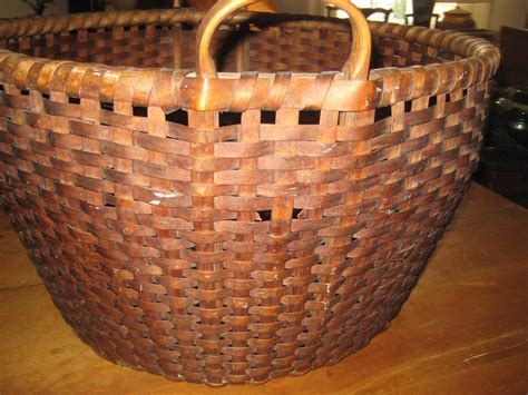 Large Antique Basket For Sale At 1stdibs